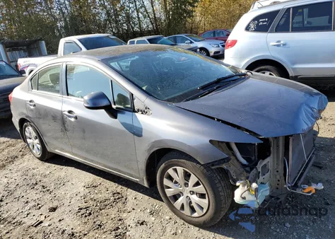 2012 Honda Civic Lx из США, поврежденный, VIN 19XFB2F5XCE332610